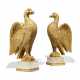 A PAIR OF GILTWOOD EAGLES - Foto 1