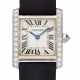 Cartier. CARTIER, TANK FRANCAISE, 18K WHITE GOLD AND DIAMOND, REF. 2403 - photo 1