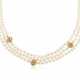 ANGELA CUMMINGS CULTURED PEARL AND DIAMOND NECKLACE - Foto 1