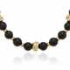 ONYX AND GOLD NECKLACE - Foto 1