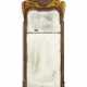 ENGLISH POLYCHROME-PAINTED AND PARCEL-GILT PIER MIRROR - photo 1