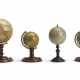 FOUR TERRESTRIAL TABLETOP GLOBES - photo 1