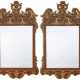 PAIR OF GEORGE II STYLE GILTWOOD MIRRORS - photo 1