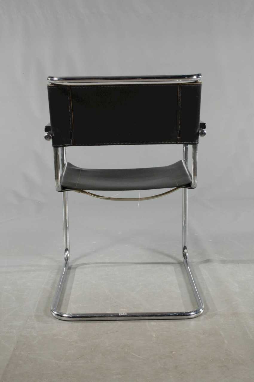 two tubular steel chairthonet — buy at online auction at