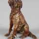 Wiener Bronze sitzender Hund - фото 1