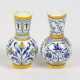 Miniatur Fayence Vasenpaar - фото 1