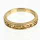 Ring mit gelbem Saphir - Gelbgold 375 - Foto 1