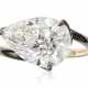 PEAR BRILLIANT-CUT DIAMOND RING OF 5.03 CARATS WITH GIA REPORT - фото 1