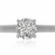 Cartier. ROUND DIAMOND RING OF 0.96 CARAT WITH GIA REPORT - photo 1