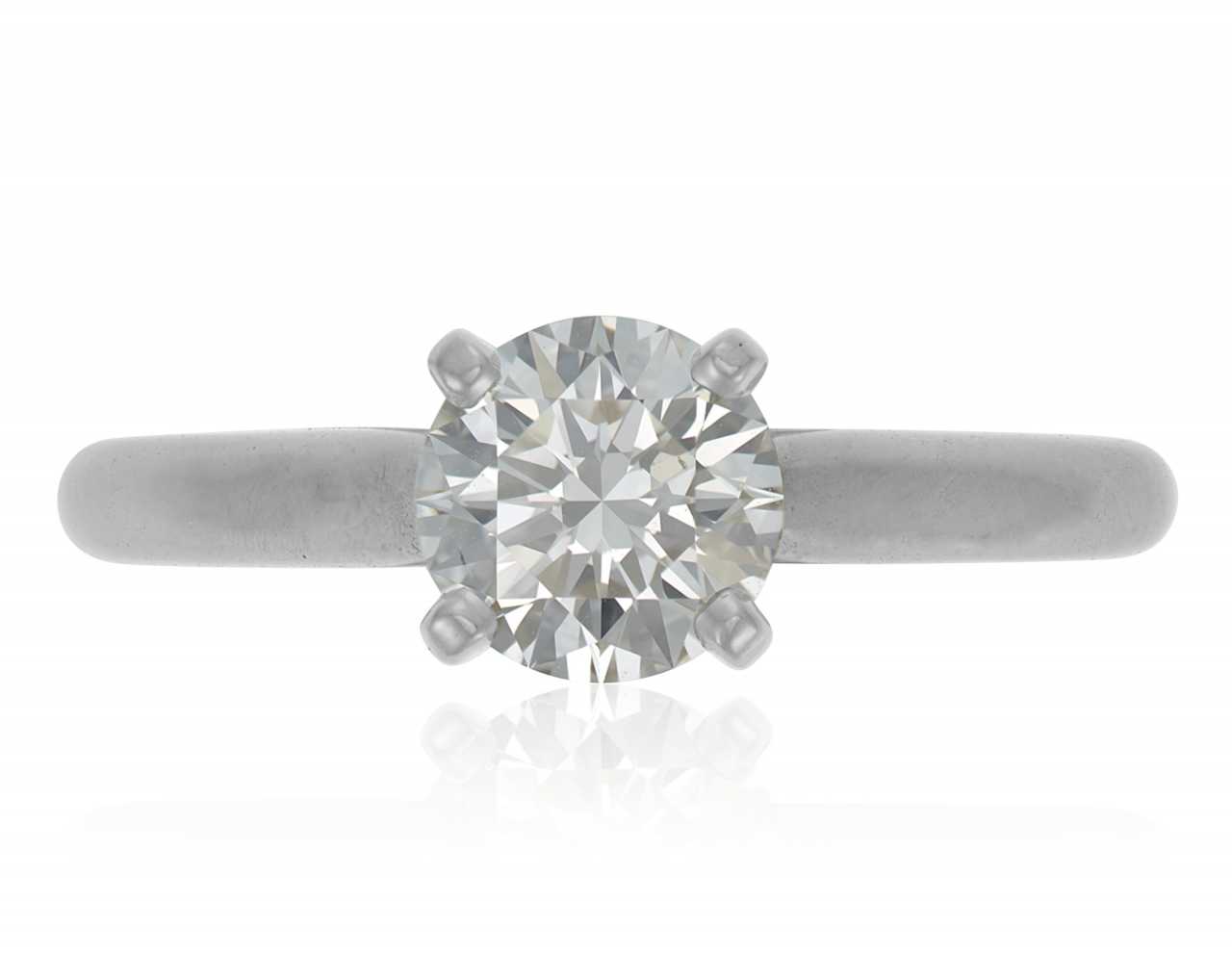 how much is a cartier 1 ct diamond ring