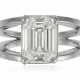 EMERALD-CUT DIAMOND RING OF 4.20 CARATS WITH GIA REPORT - фото 1