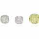 THREE UNMOUNTED COLORED DIAMONDS WITH GIA REPORTS - фото 1