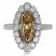FANCY YELLOW-BROWN DIAMOND RING OF 1.92 CARATS WITH GIA REPORT - фото 1