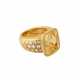 Ring mit gelbem Saphir von 18,2 ct (punziert) SAMMELWÜRDIG! - Foto 1