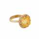 JACOBI Ring mit gelbem Saphir von ca. 12,21 ct (punziert) - фото 1