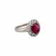 Ring mit feinem Rubin von 3,25 ct - photo 1