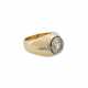 Ring mit Brillant ca. 3,43 ct, ca. LGW (I-J)/P3, - Foto 1