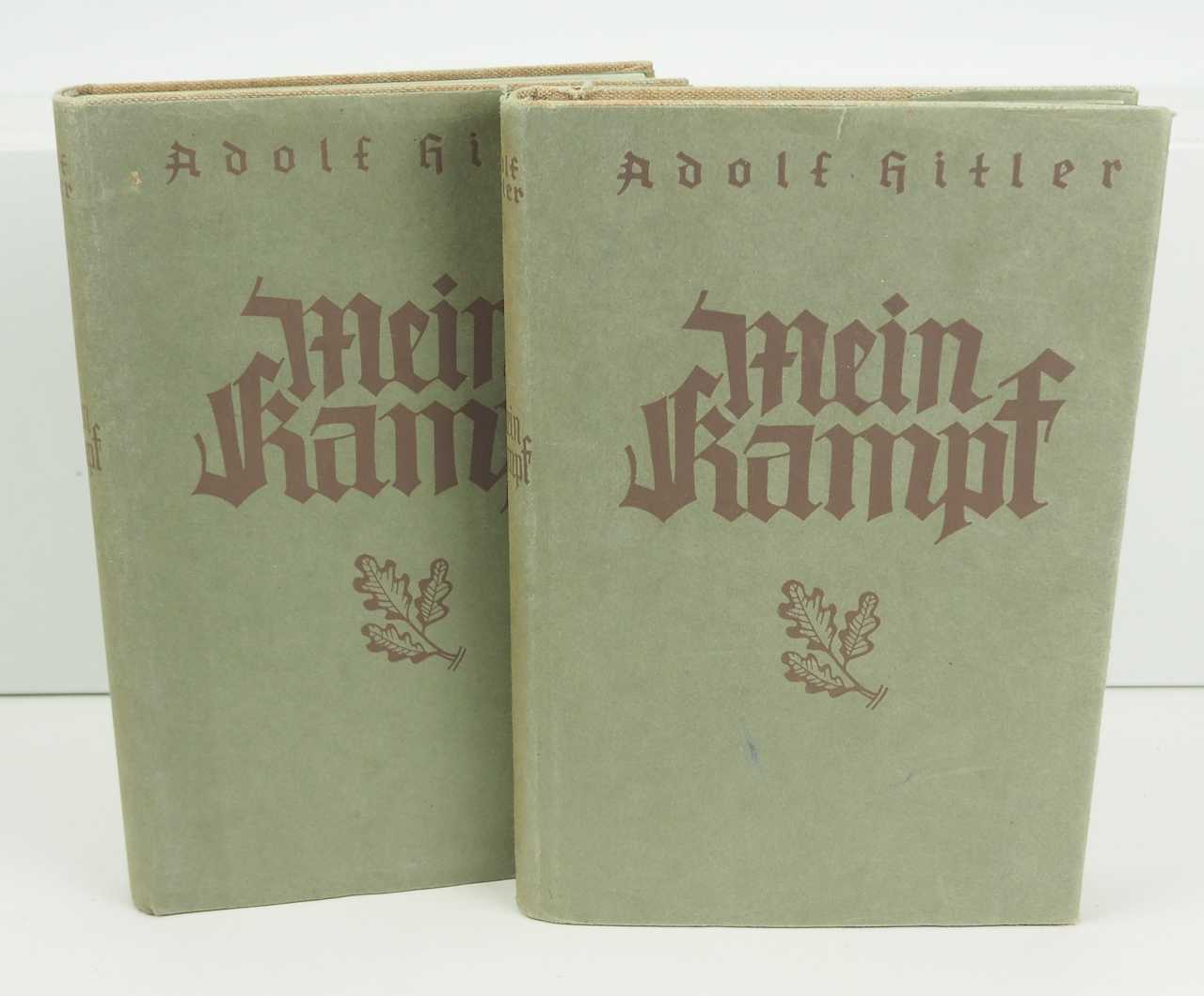 Hitler, Adolf: Mein Kampf - Erstausgabe in 2 Bänden. for sale — buy ...