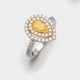 Hochfeiner Natural Fancy-Yellow-Diamantring - фото 1