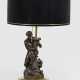 Große repräsentative Napoleon III-Skulpturenlampe - photo 1