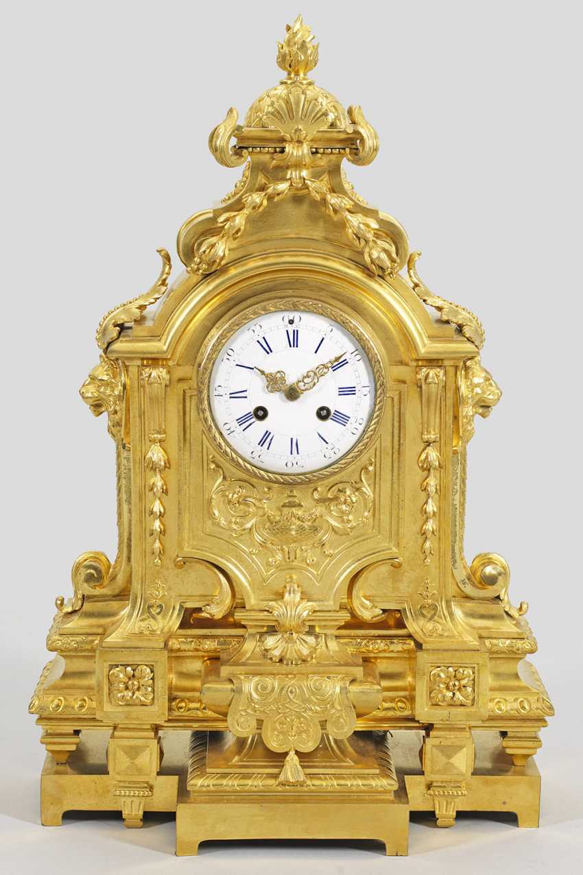 Large Napoleon III pendulum clock — buy at online auction at ...