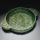 A RARE LARGE AND FINELY CARVED SPINACH-GREEN JADE MARRIAGE B... - photo 1