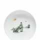 A FINELY DECORATED FAMILLE VERTE DISH - фото 1