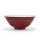 A SMALL COPPER-RED-GLAZED BOWL - фото 1