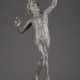 Italienischer Bildplastiker. Grosse Figur Des Tanzenden Fauns (Nach Antikem Original Aus Pompeji) - фото 1