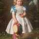 Eduard Geselschap. Bildnis Der Fünfjährigen Marthe Eva Maria Von Richthofen (1864) - фото 1