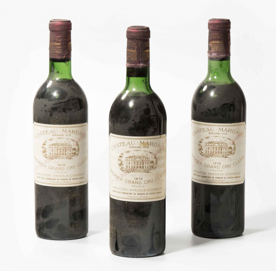 Chateau Margaux 1787 г.. Шато Марго 1988.