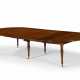 AN EMPIRE MAHOGANY EXTENSION DINING TABLE - Foto 1