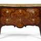 A LOUIS XV ORMOLU-MOUNTED BOIS-SATINE, KINGWOOD, AMARANTH AND BOIS DE BOUT MARQUETRY COMMODE - photo 1