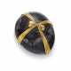 A GOLD-MOUNTED HARDSTONE EGG-FORM PAPERWEIGHT - фото 1