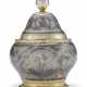 A RUSSIAN PARCEL-GILT SILVER AND NIELLO JAR AND COVER - photo 1
