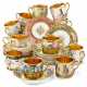 A GROUP OF THIRTEEN PARIS PORCELAIN GOLD-GROUND COFFEE-CUPS AND THIRTEEN SAUCERS - Foto 1