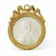 AN ORMOLU-MOUNTED FRENCH BISCUIT PORCELAIN PORTRAIT MEDALLION - photo 1
