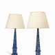 A PAIR OF LAPIS LAZULI TABLE LAMPS - photo 1