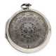 Taschenuhr: bedeutende, große englische Oignon mit Scheinpendel und Datum, bekannter Uhrmacher, Henry Massy London No.6200, Hallmarks 1697 - photo 1