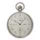 Taschenuhr: hochfeines silbernes Taschenchronometer mit Gangreserve, Chronometre Zenith, Ref. 07 . 0050 . 148, No. 2 !, neuwertig - Foto 1