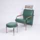 Andrea Branzi. Designklassiker 'Niccola Chair mit Ottoman' für Zanotta - Foto 1