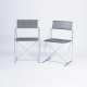 Niels Jorgen Haugesen. Paar Designklassiker 'Nuova X Line Chairs' - Foto 1