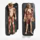 Paar männliche Anatomie-Modelle, enthäutet und von großen Muskeln befreit - Foto 1