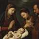 Tizian (Tiziano Vecellio). Anbetung des schlafenden Jesuskindes - фото 1