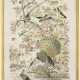 A CHINESE EMBROIDERED SILK 'HUNDRED BIRDS' PANEL - photo 1