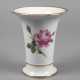 Meissen Trichtervase ”Rote Rose” - Foto 1