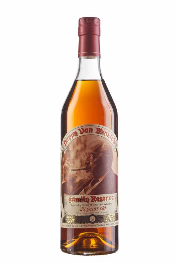 Pappy van winkle bourbon 20 year for sale