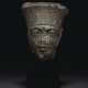 AN EGYPTIAN GRANODIORITE HEAD OF AMUN - фото 1