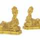 A PAIR OF FRENCH ORMOLU PRESSE-PAPIERS - photo 1