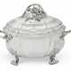 A GERMAN SILVER TWO-HANDLED SOUP TUREEN AND COVER - photo 1